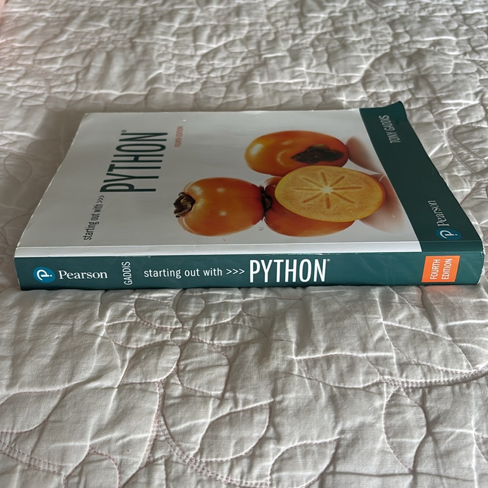 Python text book 4th edition - Picture 3 of 4